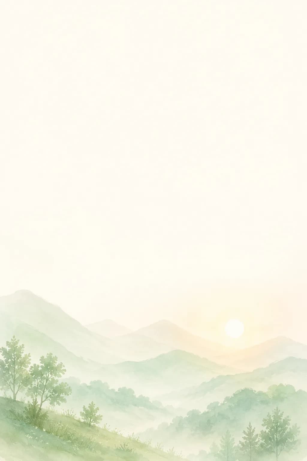 Rain-inspired image for calm listening